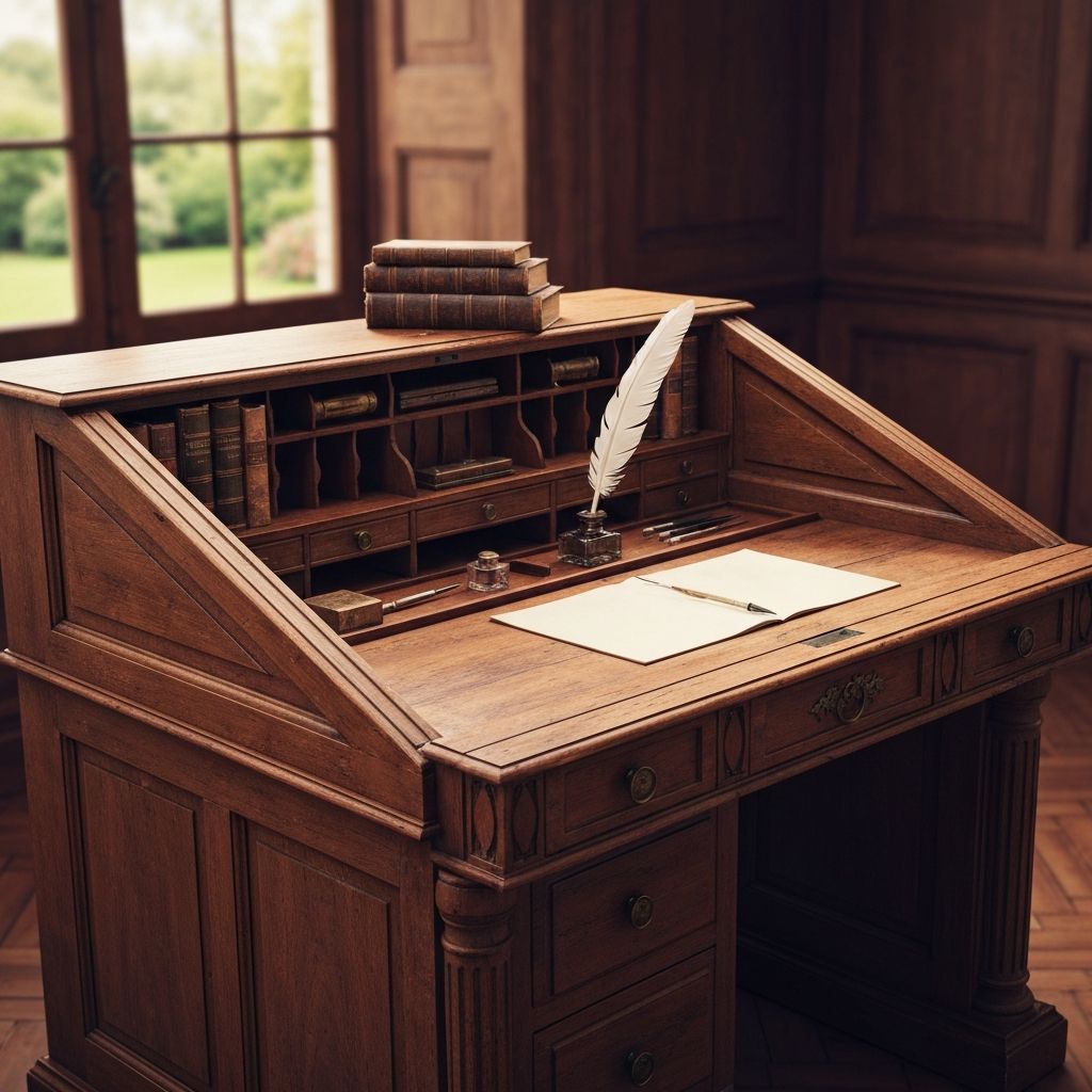 Vintage Writing Desk